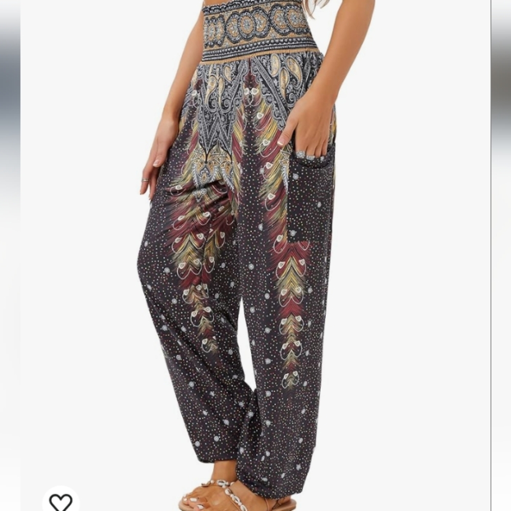 Qianxizhan Womens Harem Pants.